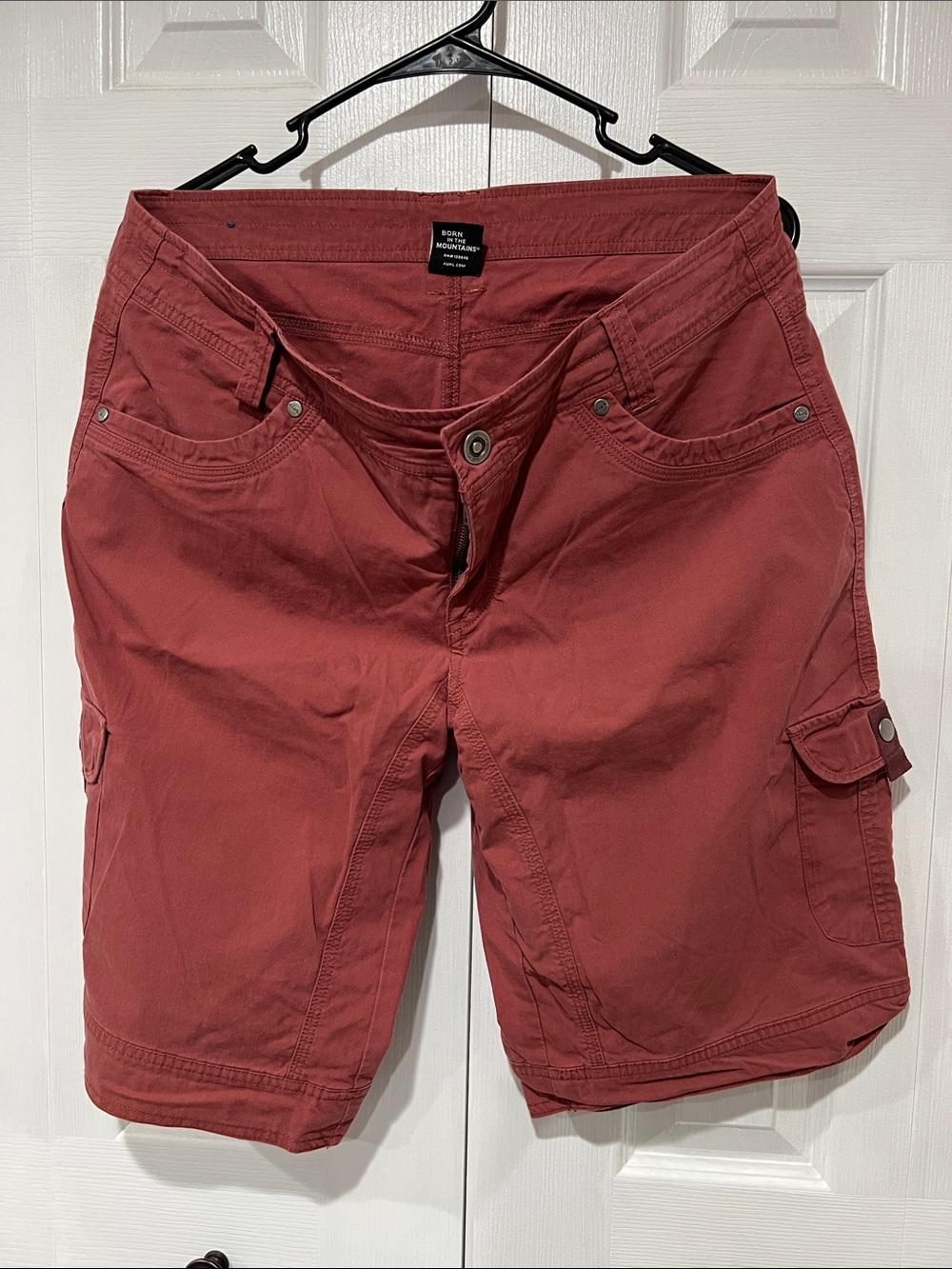 Kuhl Women's Cargo Bermudas in Rust